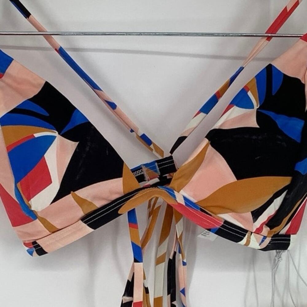 Prana Colorful Patterned Bikini Top - Picture 5 of 9